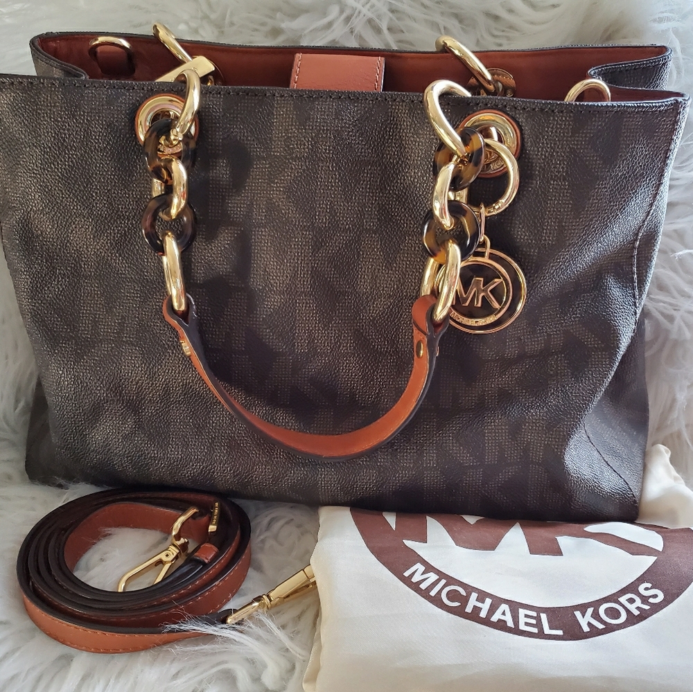 Michael Kors Cynthia Satchet bag PVC